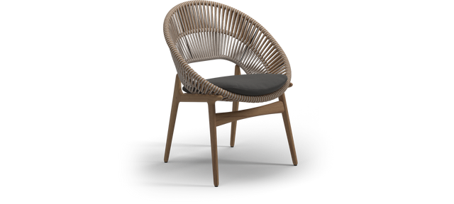 BORA Dining Chair With Arms