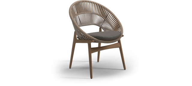 BORA Dining Chair With Arms
