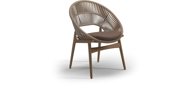 BORA Dining Chair With Arms