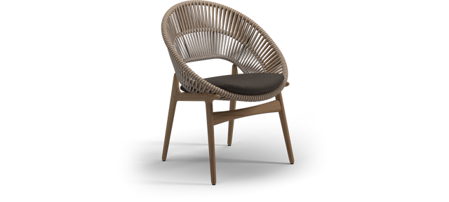 BORA Dining Chair With Arms