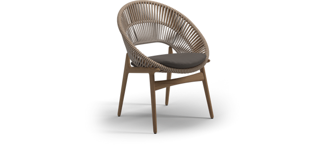 BORA Dining Chair With Arms