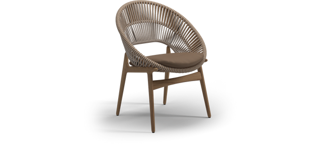 BORA Dining Chair With Arms