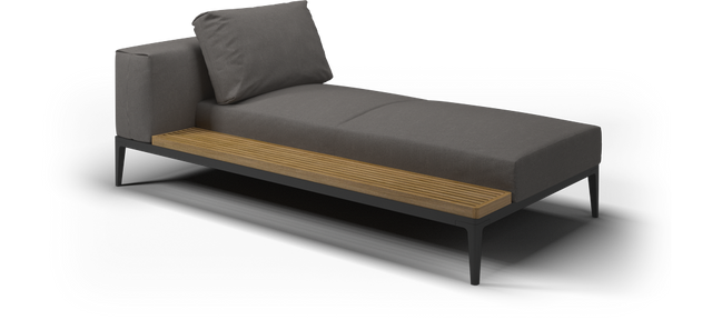 Möbelwerk Moebelwerk Gloster Grid Chaise Unit