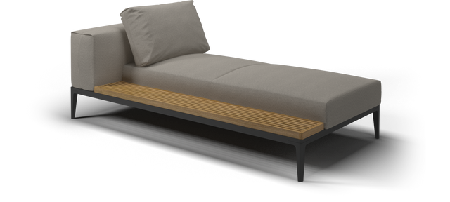 Möbelwerk Moebelwerk Gloster Grid Chaise Unit