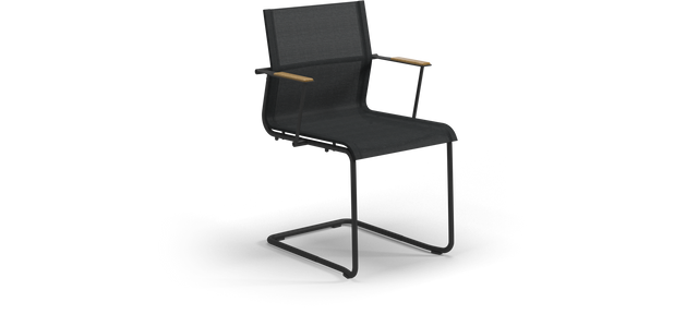 Möbelwerk Moebelwerk Gloster Sway Stacking Chair With Arms