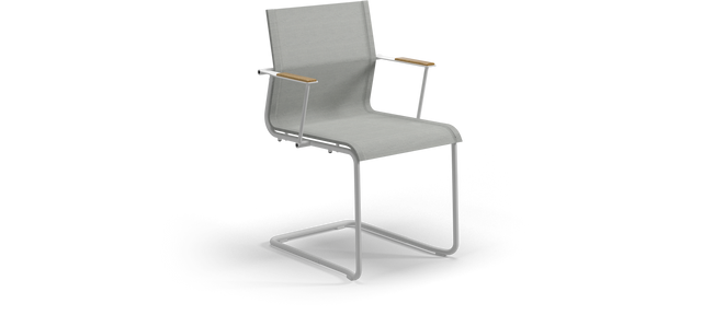 Möbelwerk Moebelwerk Gloster Sway Stacking Chair With Arms