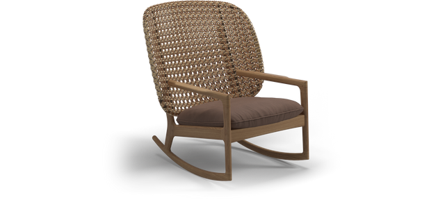 KAY High Back Rocking Chair