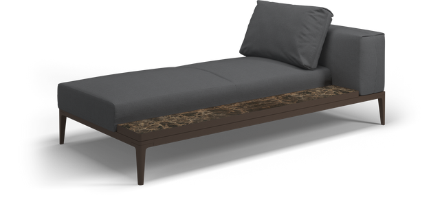 Möbelwerk Moebelwerk Gloster Grid Chaise Unit