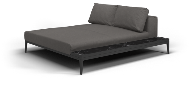 Möbelwerk Moebelwerk Gloster Grid Chaise Chill Unit