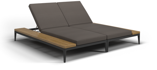 Möbelwerk Moebelwerk Gloster Grid Double Lounger